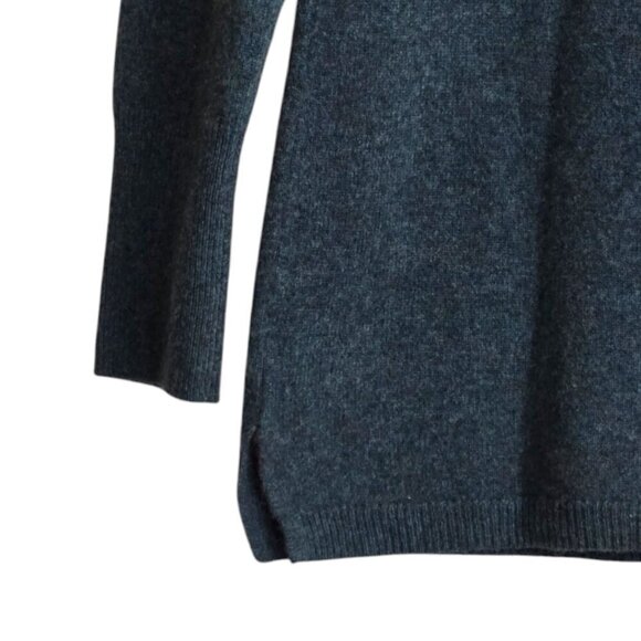 Talbots Green Rolled Turtleneck Pure Cashmere Sweater Sz XS - Picture 6 of 8